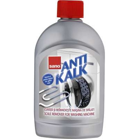 Очищувач для пральних машин Sano Anti Kalk For Washing Machines 500 мл (7290010935260)