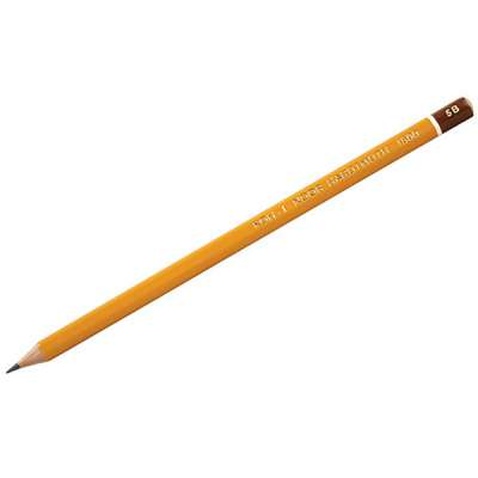 Олівець графітний Koh-i-Noor 5В без гумки корпус Жовтий (1500.5B)