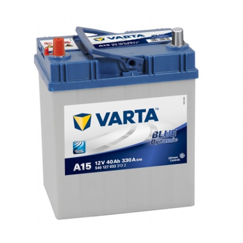 Акумулятор автомобільний Varta Blue Dynamic 40Ah без нижн. бурта (540127033)