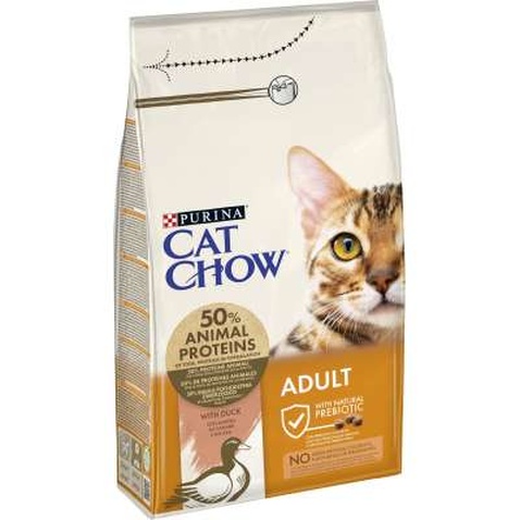 Сухий корм для кішок Purina Cat Chow Adult з качкою 1.5 кг (7613035394117)