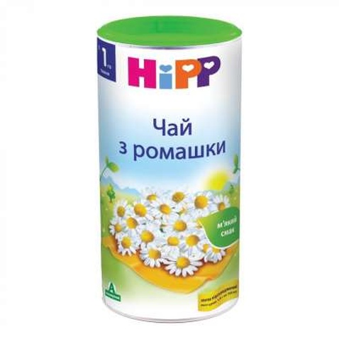 Дитячий чай HiPP з ромашкой, від 0 міс. 200 гр (1423021)
