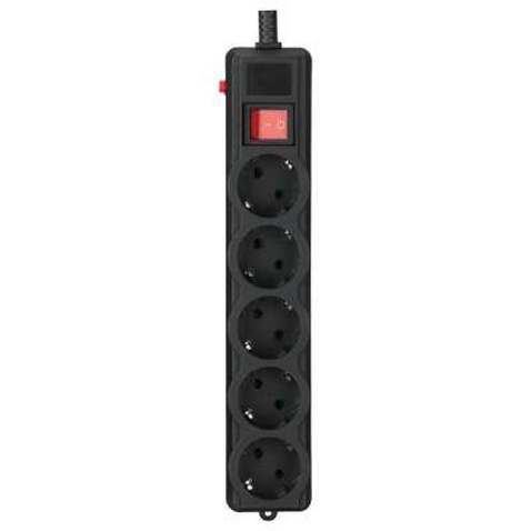 Мережевий фільтр живлення Gembird SPG5-G-10B-PRO