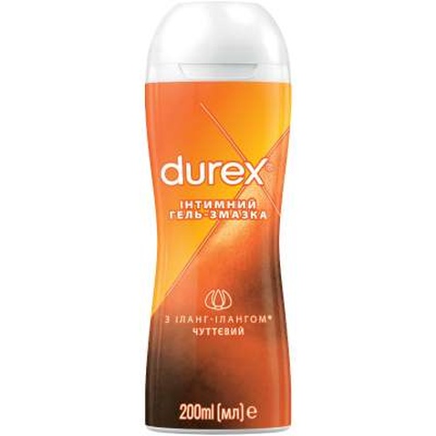 Інтимний гель-змазка Durex Play Sensual з іланг-ілангом (лубрикант) 200 мл (4820108005303)