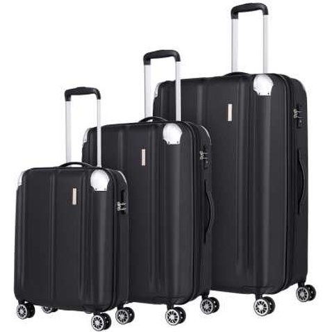 Валіза Travelite CITY Black M exp (TL073048-01)