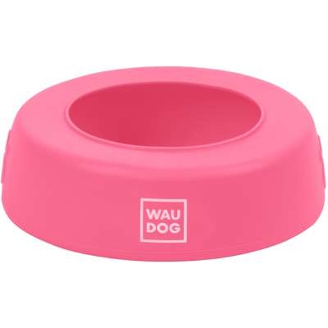 Посуд для собак WAUDOG Silicone Миска-непроливайка 750 мл рожева (50787)