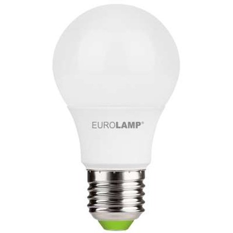 Лампочка Eurolamp LED A60 7W E27 4000K 220V акция 1+1 (MLP-LED-A60-07274(E))