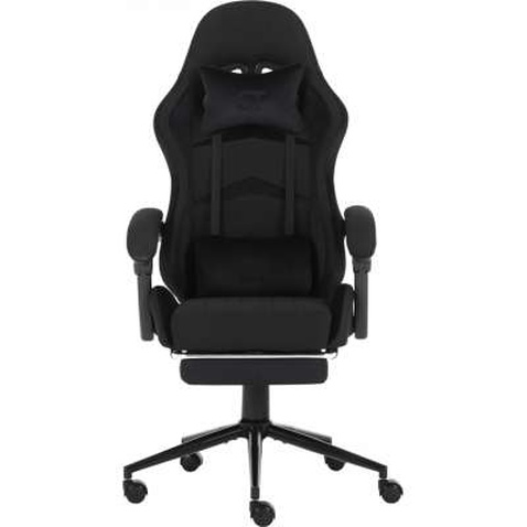 Крісло ігрове GT Racer X-2324 Black Suede (X-2324 Fabric Black Suede)