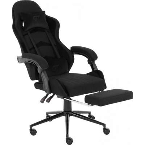Крісло ігрове GT Racer X-2324 Black Suede (X-2324 Fabric Black Suede)