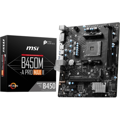 Материнська плата MSI B450M-A PRO MAX II