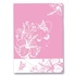 Папка-швидкозшивач Skiper А4, ширина 17мм, 600мкм,"L'inspiration des Fleurs", pink (410107)