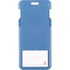 Бейдж Axent слайдер вертикальний, 54х85мм , димчастий синій (4500V-02-A)
