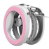 Повідок для собак WAUDOG R-leash світловідбиваюча стрічка XS-M до 40 кг 2.9 м рожевий (81277)