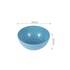 Посуд для собак WahoPet Миска для повільного годування 200 мл блакитна (2700000023679)