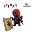 Пазл Ukropchik дерев'яний Супергерой Дедпул А4 в коробці з набором-рамкою (Deadpool Superhero A4)