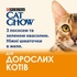 Вологий корм для кішок Purina Cat Chow Adult з лососем і зеленою квасолею в желе 85г (7613036595063)