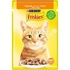 Вологий корм для кішок Purina Friskies шматочки у соусі з куркою 85 г (7613036965262)
