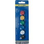 Магніт Buromax 20mm, set 6pcs, blister (BM.0030-62)