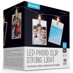 Гірлянда ColorWay Світлодіодна з прищіпками для фото 40 LED / 4.2 м USB (CW-LCP-40L42BU)