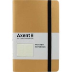 Книга записна Axent Partner Soft 125х195 мм в точку 96 аркушів Золотиста (8312-35-A)