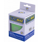 Підставка для ручок Buromax Rubber Touch Квадратна Світло-зелена (BM.6352-15)