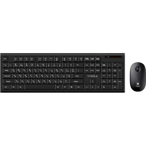 Комплект клавіатура та мишка Vinga KBSW-120 Black