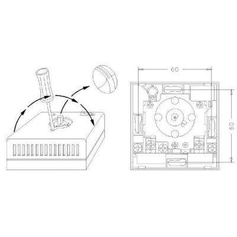 Терморегулятор Teploceramic Cewal RQ10