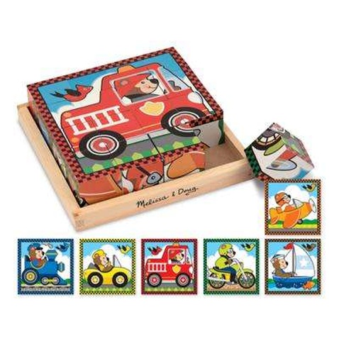 Кубики Melissa&Doug Транспорт (MD10772)