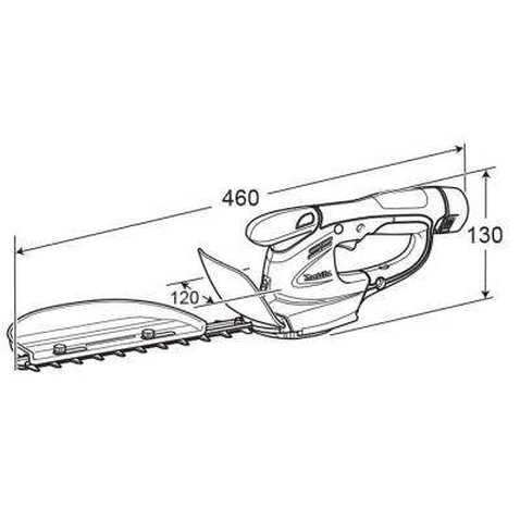 Кущоріз Makita для живой изгороди (UH200DWX)