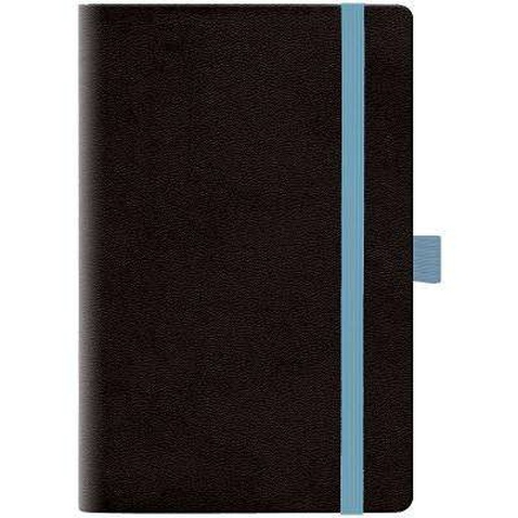 Тижневик Brunnen недатований Смарт Strong чорний, блакитний зріз 192 сторінки (73-792 66 32)