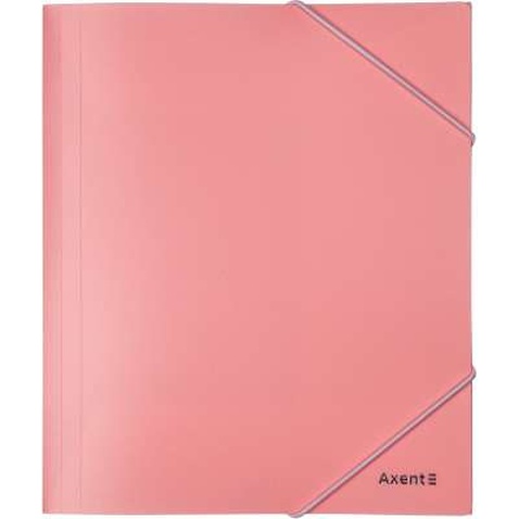 Папка на резинках Axent A5 410 мкм Pastelini pink (1514-10-A)