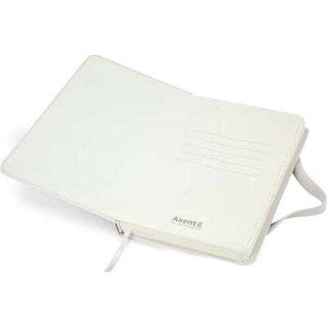 Книга записна Axent Partner 95х140 мм в клітку 96 аркушів Біла (8301-21-A)