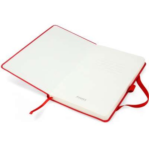 Книга записна Axent Partner Grand 295х210 мм A4 100 аркушів в точку Червона (8304-06-A)
