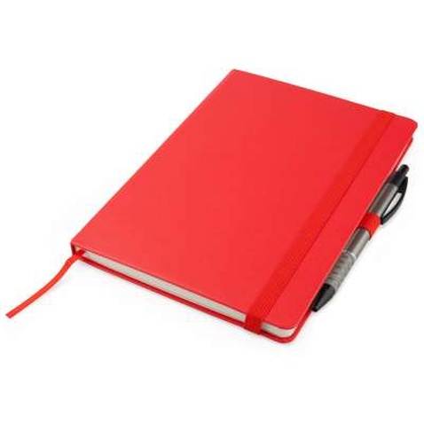 Книга записна Axent Partner Prime 145х210 мм A5 96 аркушів в клітинку Червона (8305-06-A)