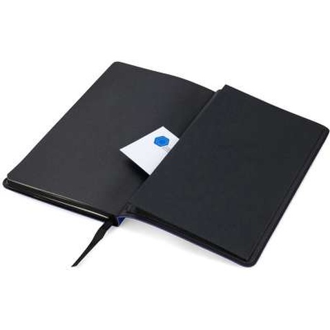 Книга записна Axent Partner Soft 125х195 мм в точку 96 аркушів Темно-синя (8312-02-A)