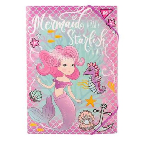 Папка для трудового навчання Yes А4, Mermaid (491909)