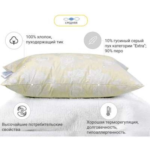 Подушка MirSon Extra 50х70 см (2200000010704)