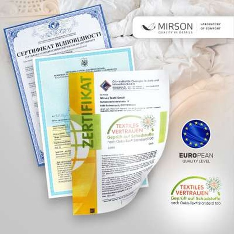 Ковдра MirSon Bianco №642 Літній з евкаліптом 200х220 (2200000856791)
