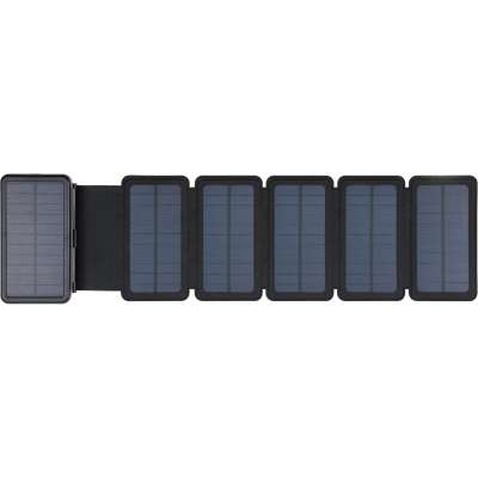Батарея універсальна Sandberg 20000mAh, Solar 6-Panel/7.5W, USB-C output(20W), USB-A*2/(18W Max) (420-73)