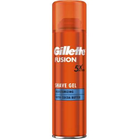 Гель для гоління Gillette Fusion Зволоження 200 мл (7702018465156)