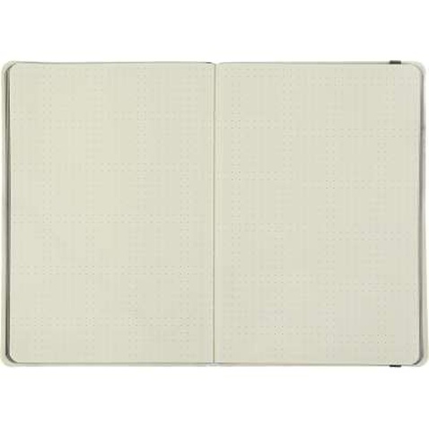 Книга записна Buromax Etalon 125x195 мм 96 аркушів в точку обкладинка зі штучної шкіри Рожева (BM.291360-10)