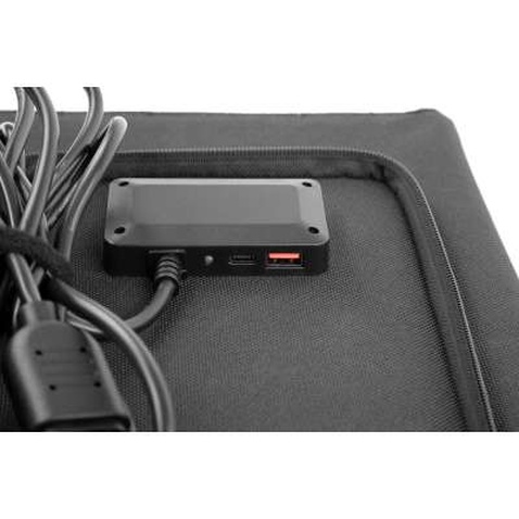 Портативна сонячна панель 2E 100W charger, DC, USB-С PD45W, USB-A 18W, USB-A 12W (2E-PSP0031)