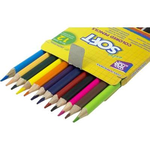 Олівці кольорові Cool For School Extra Soft 12 кольорів (CF15143)