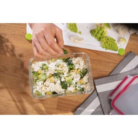 Харчовий контейнер Tefal Masterseal Glass Red 1.3 л (N1041010)