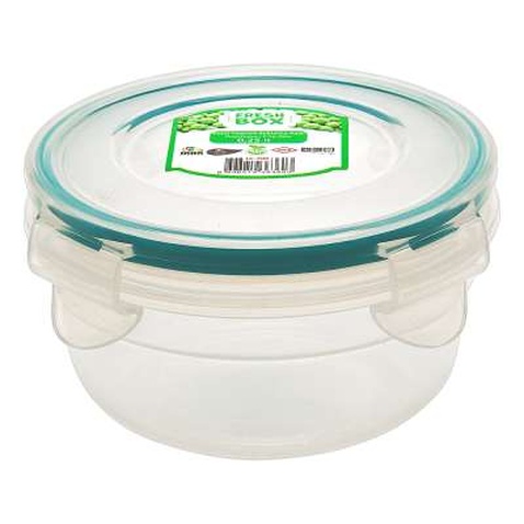 Харчовий контейнер Irak Plastik Fresh круглий 0,25 л прозорий (5217)