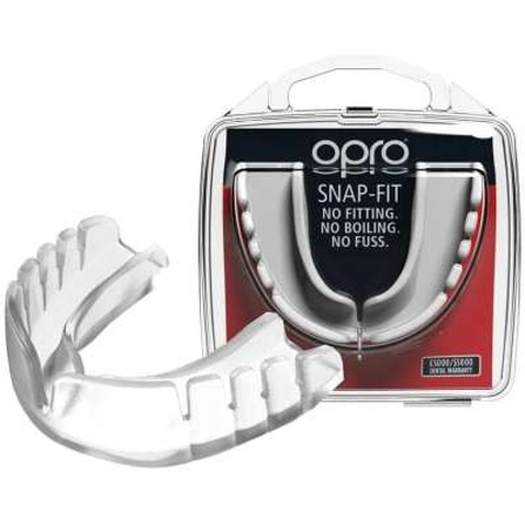 Капа Opro Snap-Fit дитяча (вік до 11) Clear (art.002143015) (SN_JR_Clear)