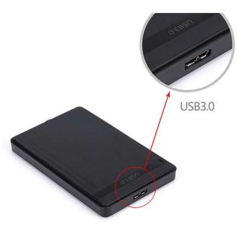 Кишеня зовнішня Dynamode 2.5" SATA HDD/SSD USB 3.0 Black (DM-CAD-25317)