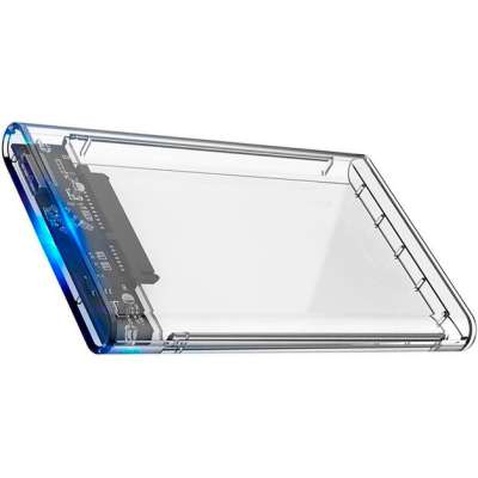 Кишеня зовнішня Dynamode 2.5" SATA HDD/SSD USB 3.0 Transparent (DM-CAD-25316)