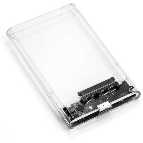 Кишеня зовнішня Dynamode 2.5" SATA HDD/SSD USB 3.0 Transparent (DM-CAD-25316)