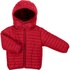 Куртка Verscon з капюшоном стеганая (3379-92G-red)