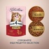 Вологий корм для кішок Club 4 Paws Selection Плюс Полоски с кроликом в соусе 85 г (4820215368087)